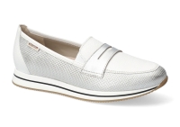 chaussure mephisto mocassins lya argent